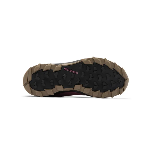 【Columbia 哥倫比亞】女款-OD防水健行鞋(寬楦)-PEAKFREAK HERA™ II OUTDRY WIDE-果莓色(UBK94210CI/KF)