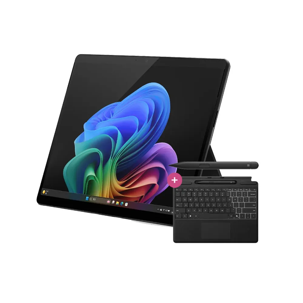 【Microsoft 微軟】鍵盤蓋+筆組★Surface Pro-13吋 輕薄觸控 AI筆電(第11版/X Plus/16G/512G/W11)