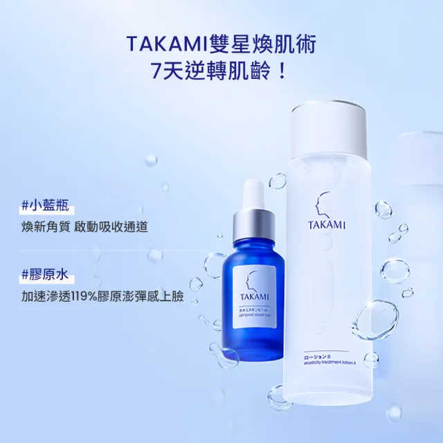 【TAKAMI】官方直營 角質道彈潤水光露II 150ml(膠原水)