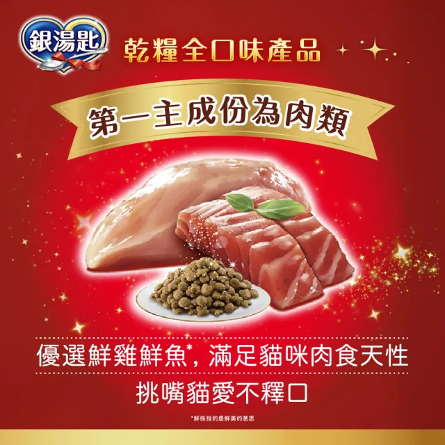 【Unicharm Pet 銀湯匙】貓乾糧 1-1.2kg/包(凍乾糧/飼料/成貓用/多種口味配方)