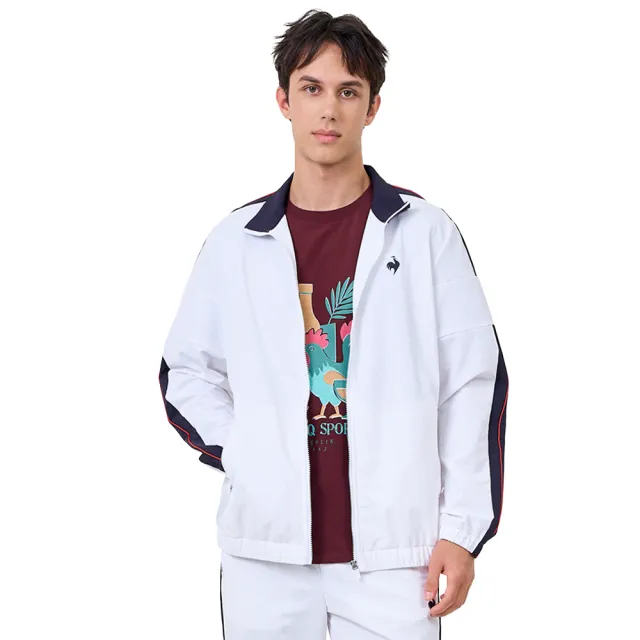 【LE COQ SPORTIF 公雞】防潑水 四面彈 親膚防風外套 男女款 3色 LWY61762_LWY62762