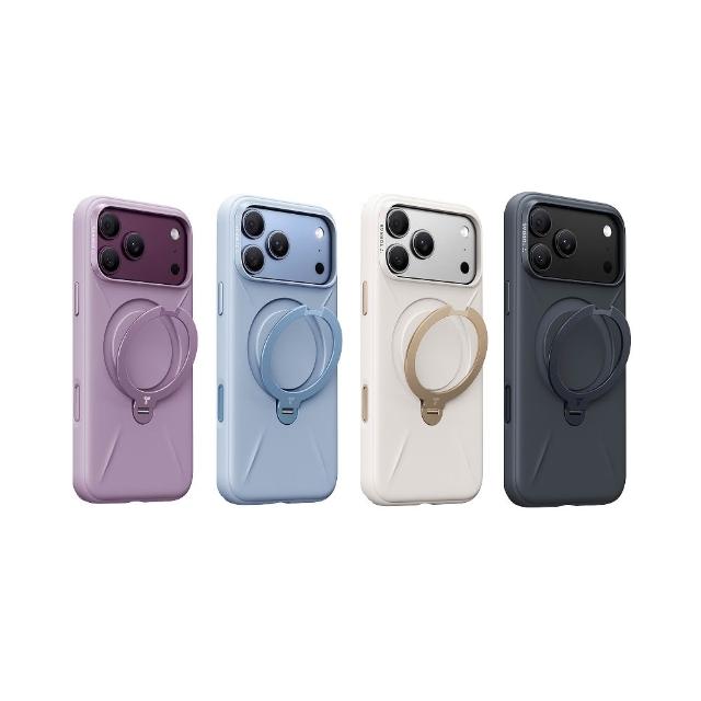 【TORRAS 圖拉斯】Ostand Q3 Silicone iPhone 18系列四象限支架防摔手機殼
