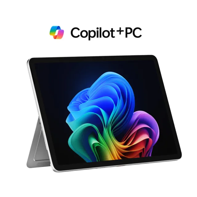 【Microsoft 微軟】鍵盤蓋+筆+365個人組★Surface Pro 12吋 輕薄觸控 AI筆電-白金(X Plus/16G/512G/W11)