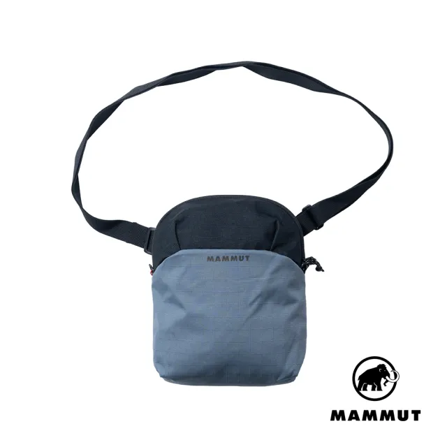 【Mammut 長毛象】Alto Pouch 4 4L防潑水輕便側背包 地層灰藍 #2810-01580