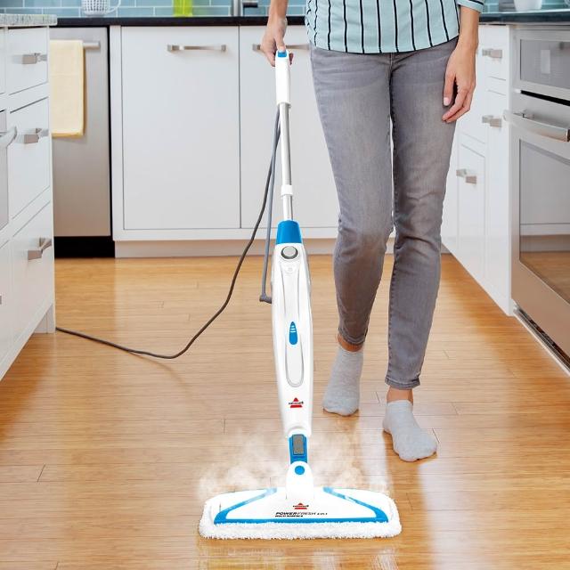 【Bissell】必勝 9成新福利品 Steam Mop 多功能二合一蒸氣拖把(3004T)
