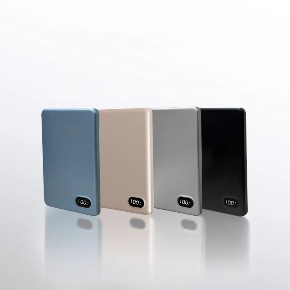 5000mah 20W超薄磁吸無線充電行動電源MCK-WCC(支持Type-C/適用MagSafe/鋁合金材質)