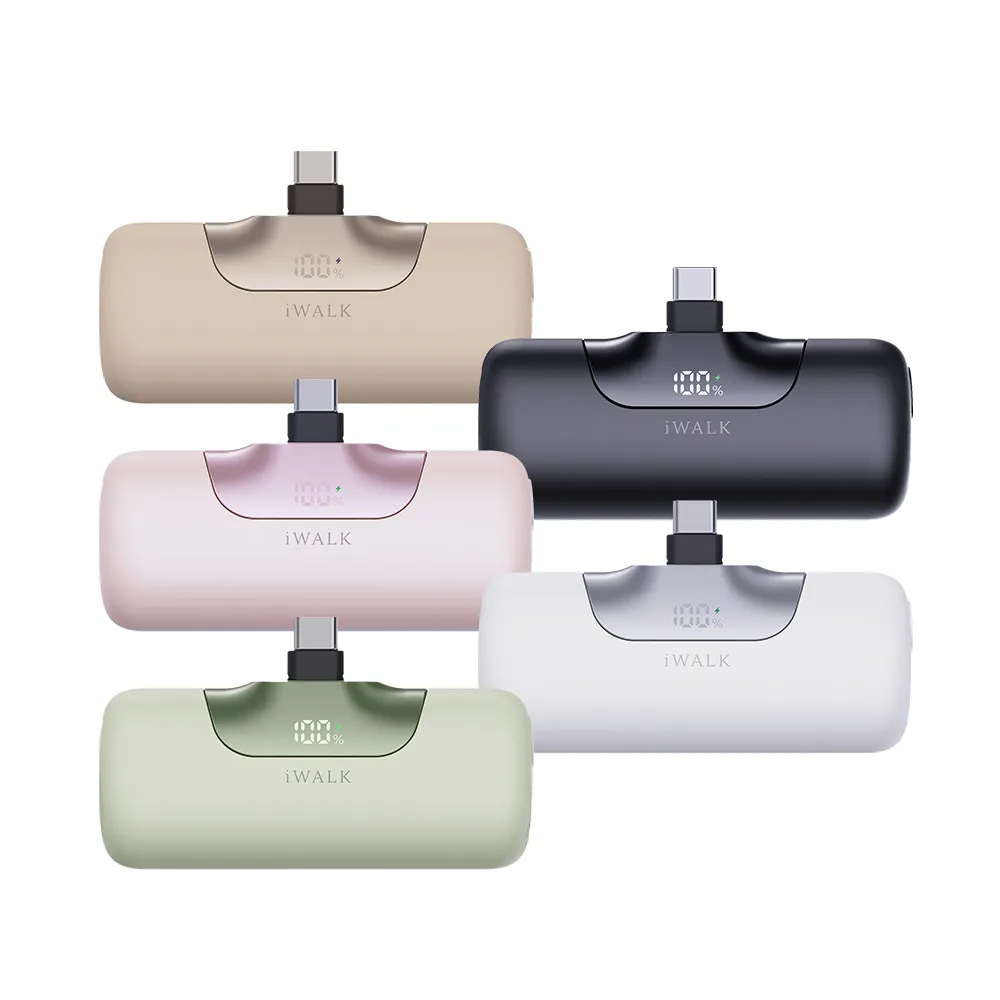 【iWALK】六代 5500mAh 口袋快充行動電源_19.8Wh(LPB5500PC/Type-C)