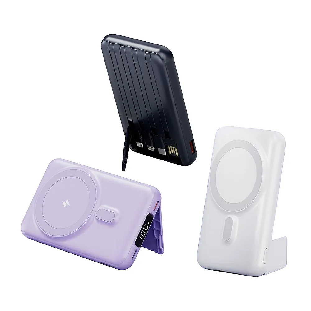 【ONAIR】X1飛機翼行動電源 10000mAh 22.5W 3孔輸出(無線PD/自帶4線)