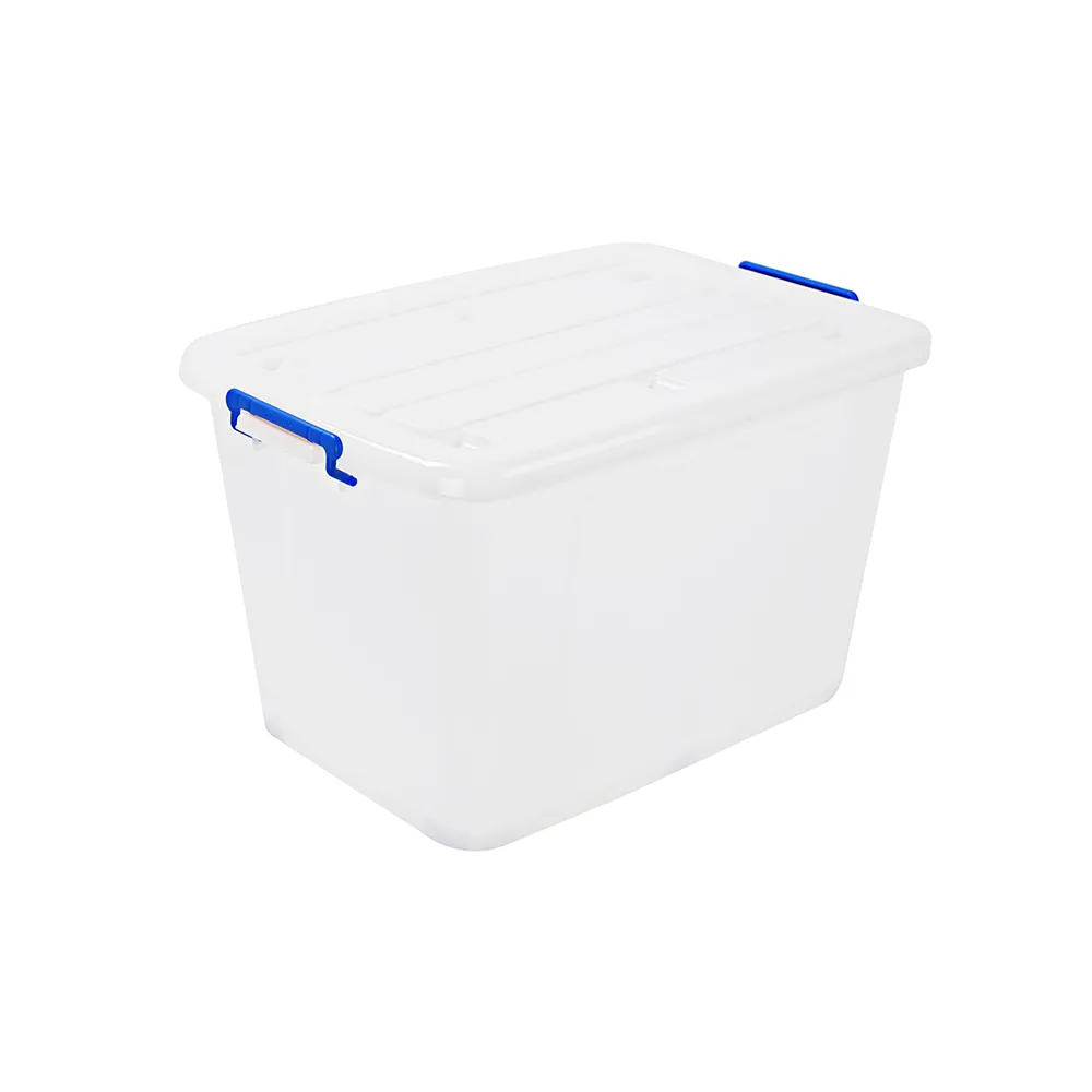 【KEYWAY 聯府】蘭斯加厚滑輪整理箱110L-2入(大容量 加厚耐用 收納箱 置物箱 MIT台灣製造)