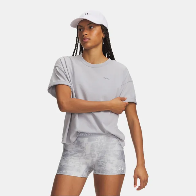 【UNDER ARMOUR】UA 女 HWT Wash Wordmark 短袖T-Shirt_6020001-011