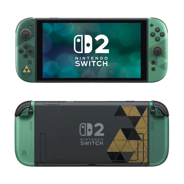 Nintendo 任天堂】預購10/29上市☆Switch 2 薩爾達傳說40周年紀念特仕