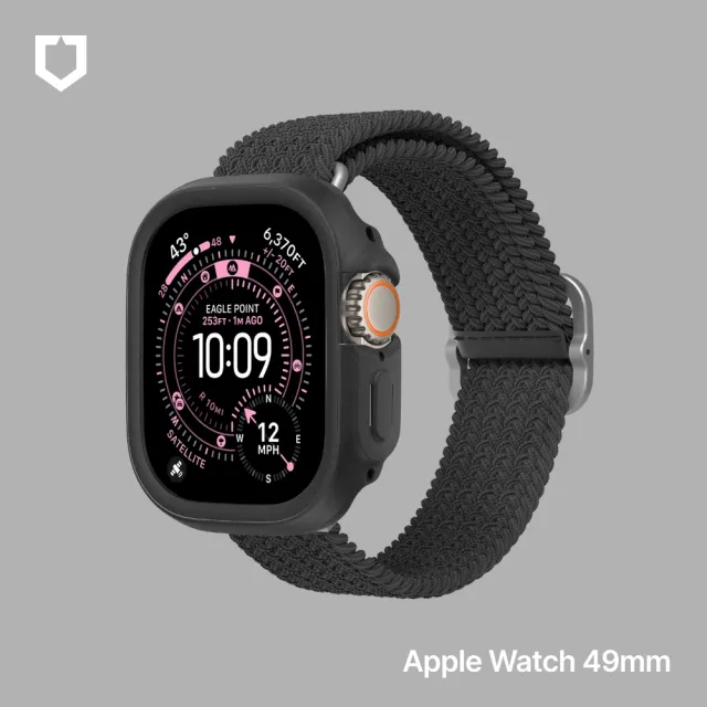 【RHINOSHIELD 犀牛盾】適用Apple Watch Ultra 4/Ultra 3/Ultra 2/Ultra 49mm 防摔手錶保護殼