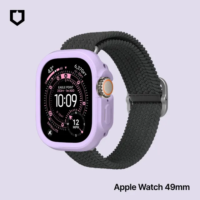 【RHINOSHIELD 犀牛盾】適用Apple Watch Ultra 4/Ultra 3/Ultra 2/Ultra 49mm 防摔手錶保護殼