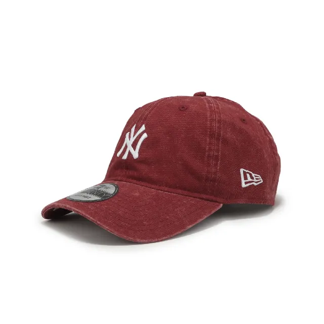【NEW ERA】棒球帽 920 Snow Wash Yankees 紐約洋基 紅 帽子 水洗 NE60766718