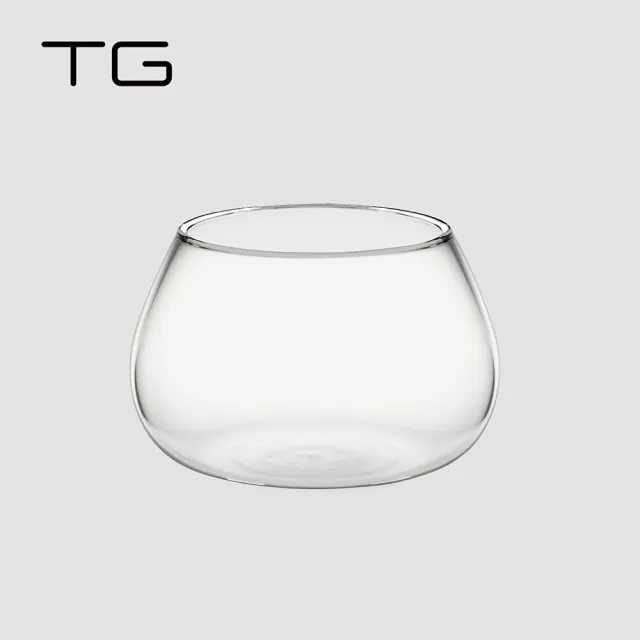 【TG】耐熱玻璃圓形花器 400ml(台玻 X 深澤直人)