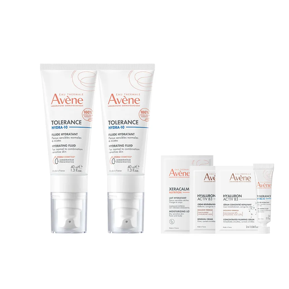 【Avene 雅漾】官方直營 Hydra10極簡保濕乳液/乳霜任選2入(前安敏升級/臉部保養)