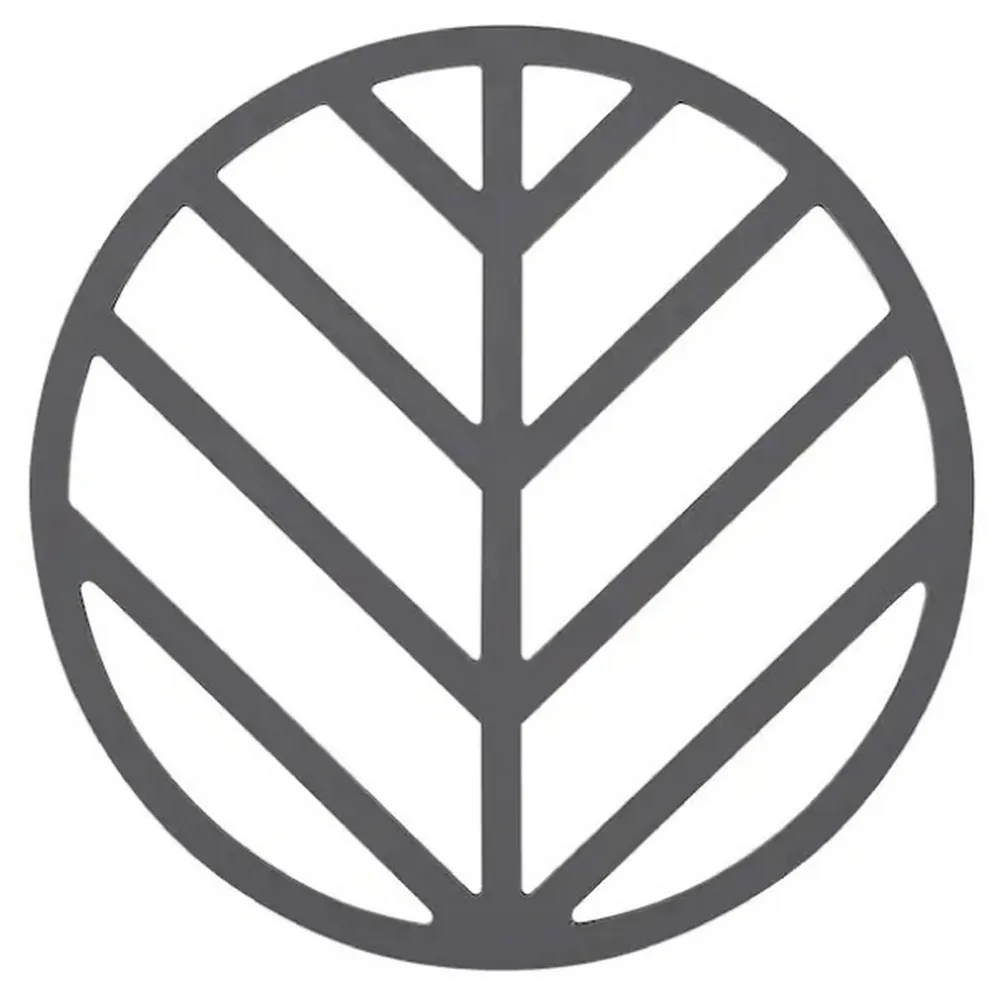 【NITORI 宜得利家居】矽膠隔熱墊 LEAF DGY(矽膠隔熱墊 LEAF)