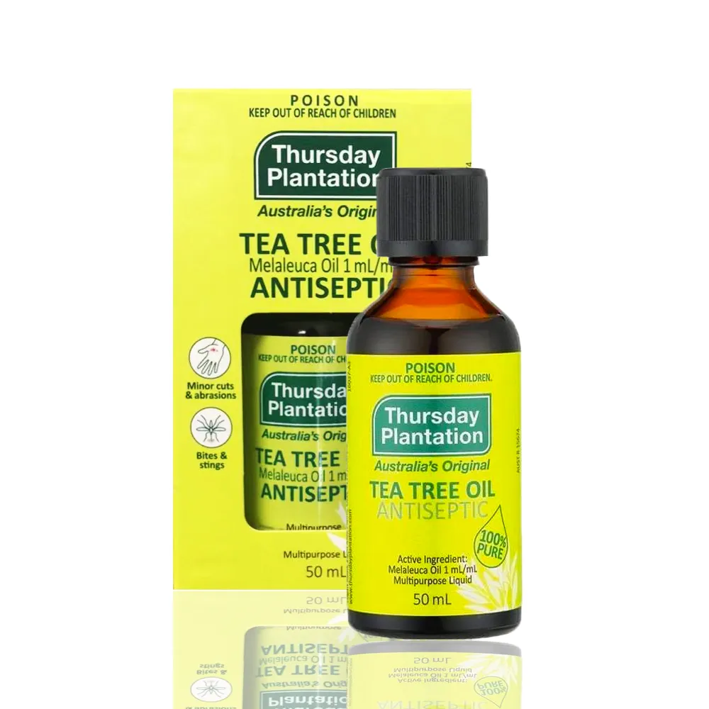 【ThursdayPlantation 星期四農莊】茶樹精油50ml(澳洲原廠公司貨)/禮物/禮盒/2026推薦