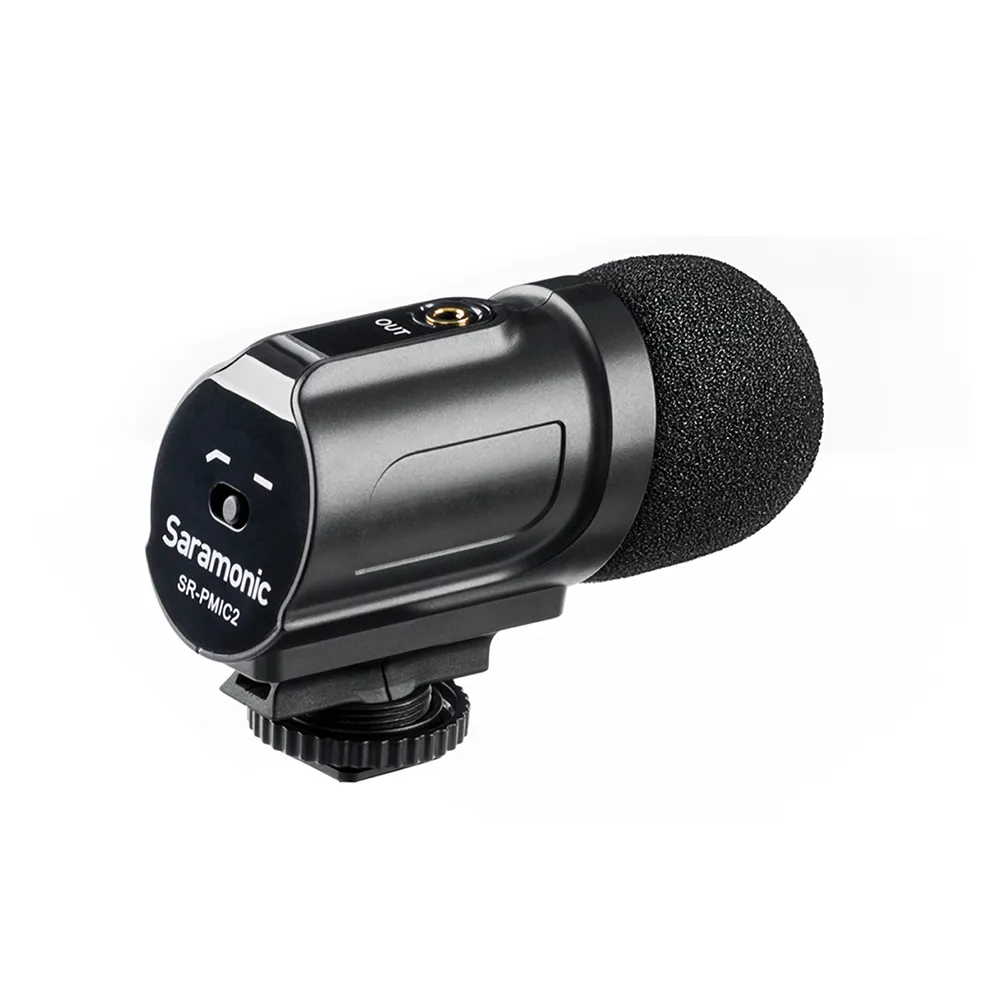 【Saramonic 楓笛】SR-PMIC2 立體聲心形電容式麥克風(勝興公司貨)