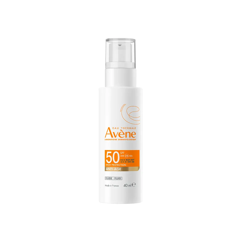 【Avene 雅漾】官方直營 亮彈撫紋防曬乳SPF50 40ml