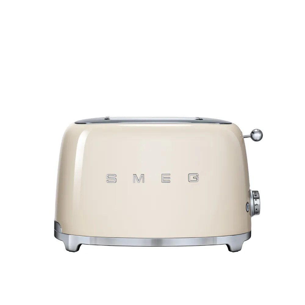 【SMEG】2片式烤麵包機-奶油色(TSF01CRUS 公司貨)