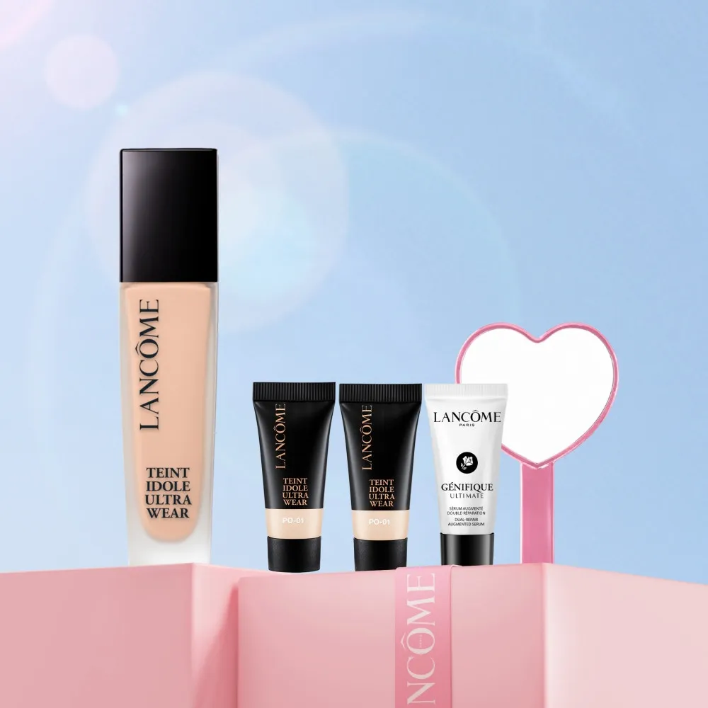 【LANCOME 蘭蔻】官方直營 零粉感超持久粉底SPF 48/ PA++(LANCOME/零粉感/粉底)