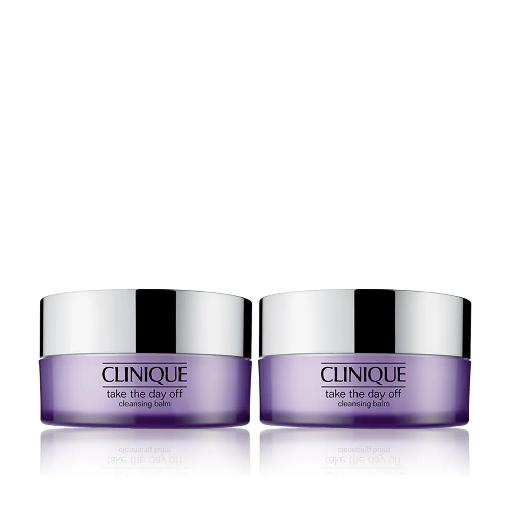 【CLINIQUE 倩碧】紫晶卸妝膏雙入組(紫晶卸妝膏125ml x2)