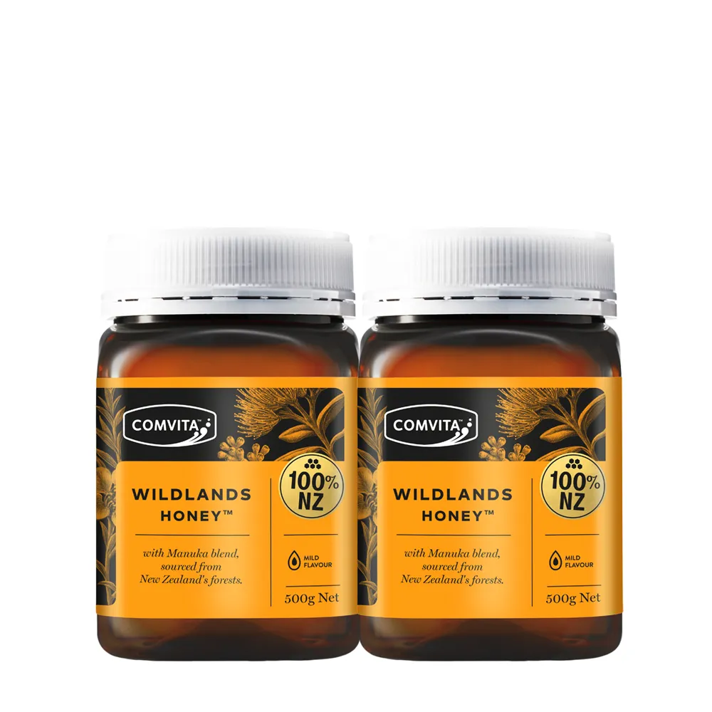 【Comvita 康維他】麥蘆卡野地蜂蜜500g-2入組