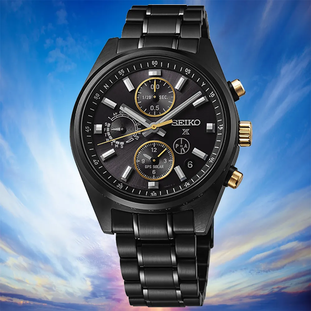 【SEIKO 精工】ASTRON 100週年限量 GPS太陽能計時腕錶 錶 手錶 送禮(SSH169J1/5X83-0AJ0SD)