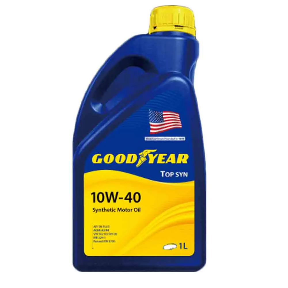 【GOODYEAR 固特異】機油_GOODYEAR 10W40 TOP SYN 1L_整箱12瓶(車麗屋)