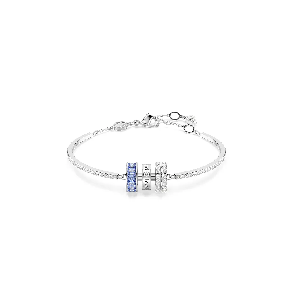 【SWAROVSKI 施華洛世奇】官方直營 Connexus 手鏈 `Love is around` 藍色 | 5690039  (情人節禮物)