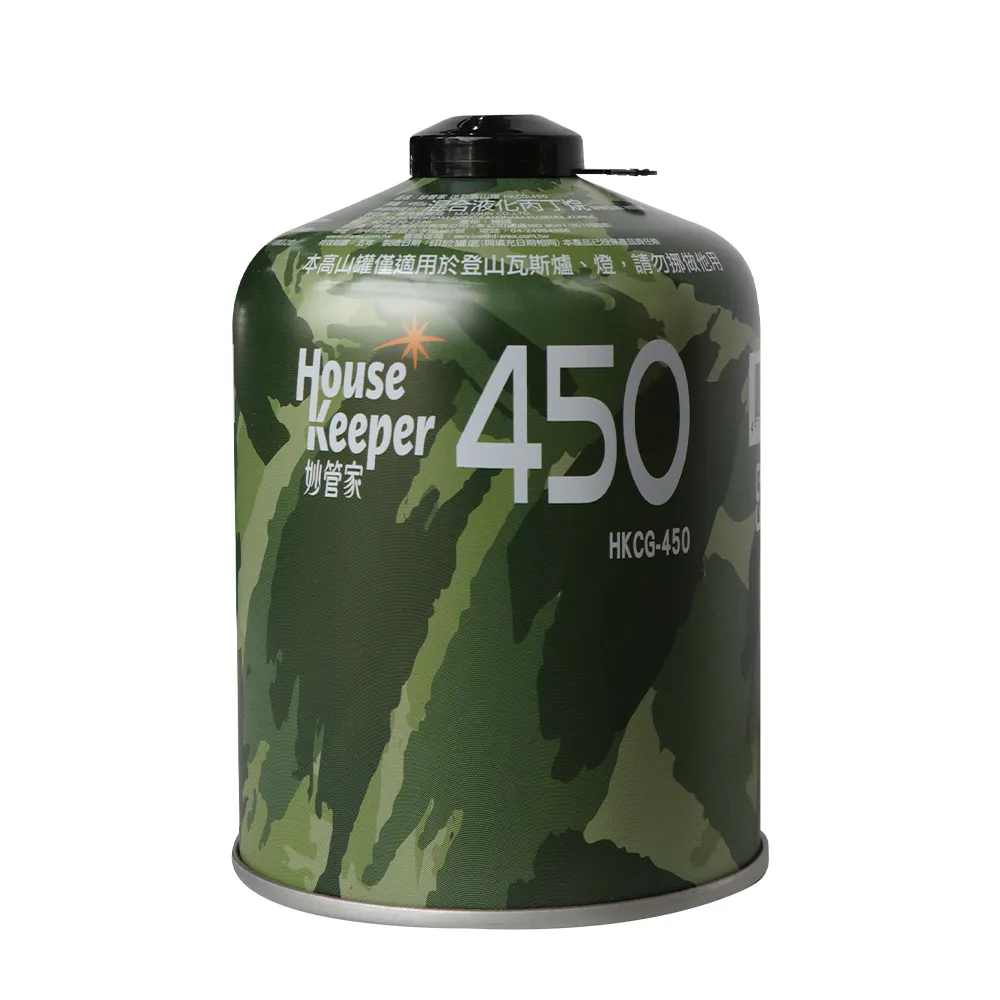 【妙管家】450g 高山瓦斯罐HKCG-450 6罐組(高山瓦斯罐)