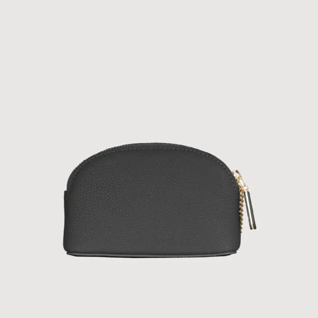 【BRAUN BUFFEL 德國小金牛】珍妮絲 拉鍊零錢包-多色任選(BF840-161-BK/SF/SVM) 送禮推薦