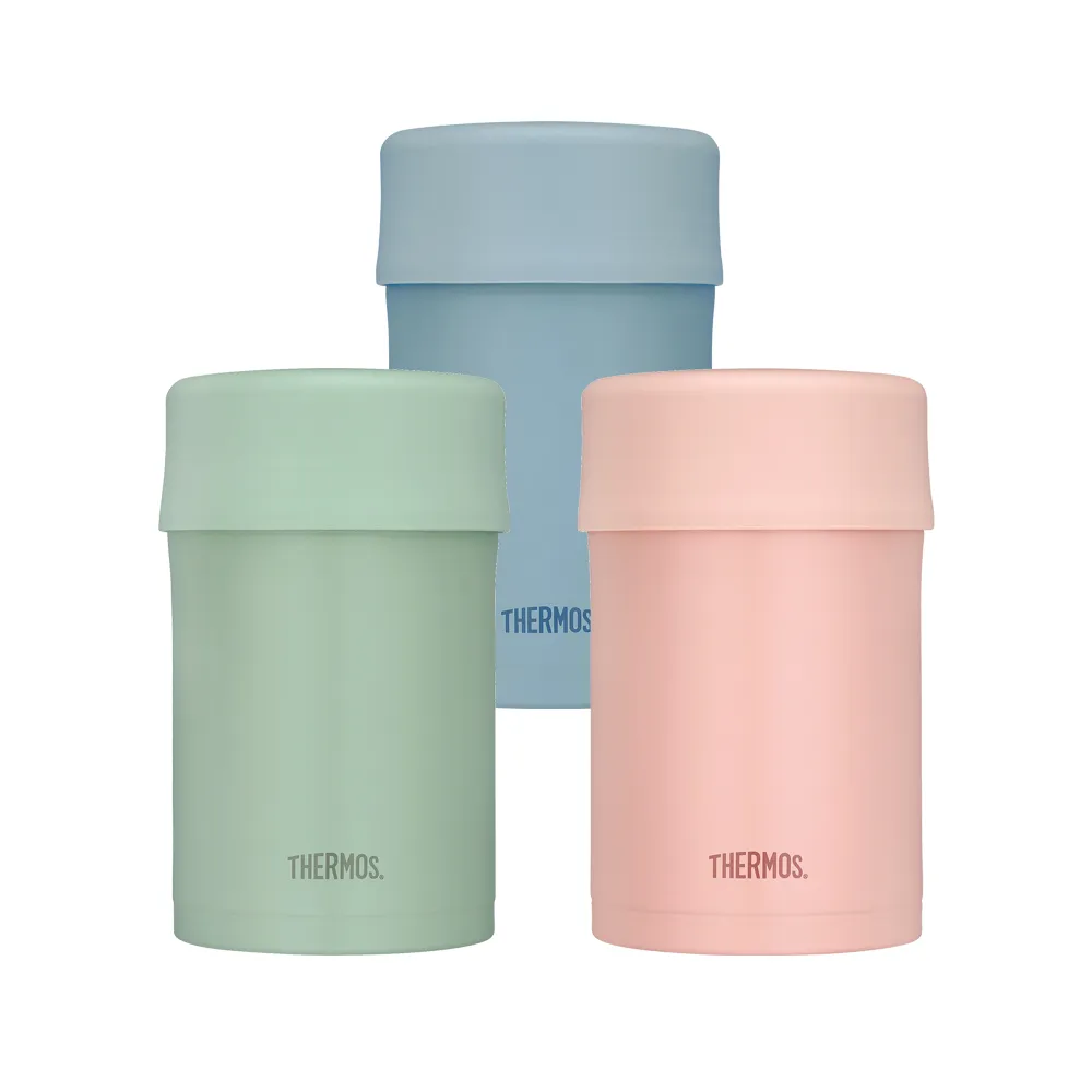 【THERMOS 膳魔師】不鏽鋼大口徑真空食物燜燒罐保溫杯500ml(JBN-501)