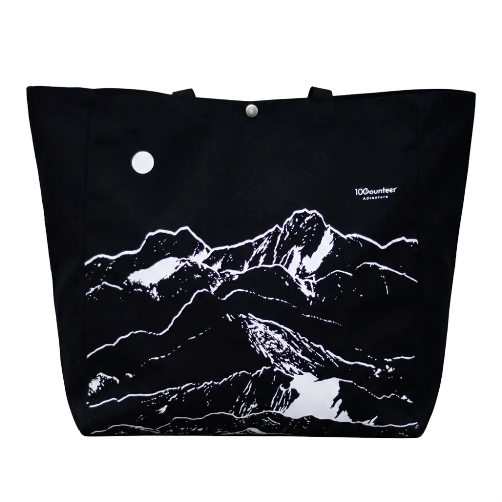 (福利品) 百岳 X 廣富號 黑山帆布袋 裝備袋 公司貨