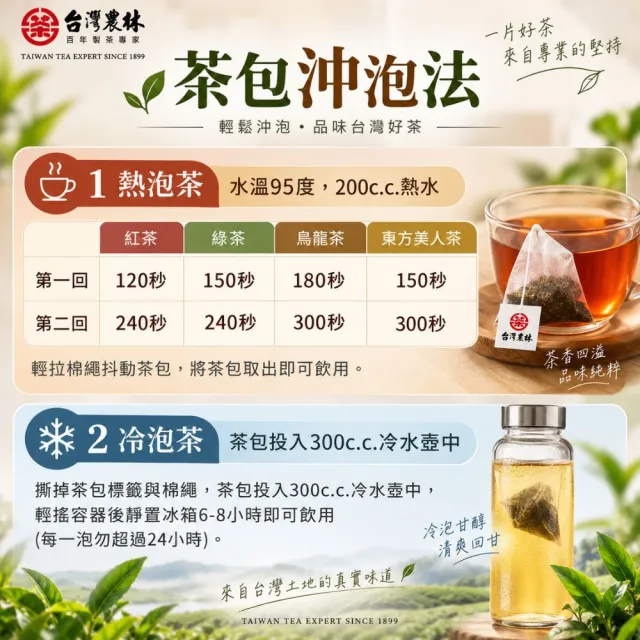 【台灣農林】官方直營 尚品紅玉紅茶台茶18號 日月老茶廠(茶包25入x3盒)