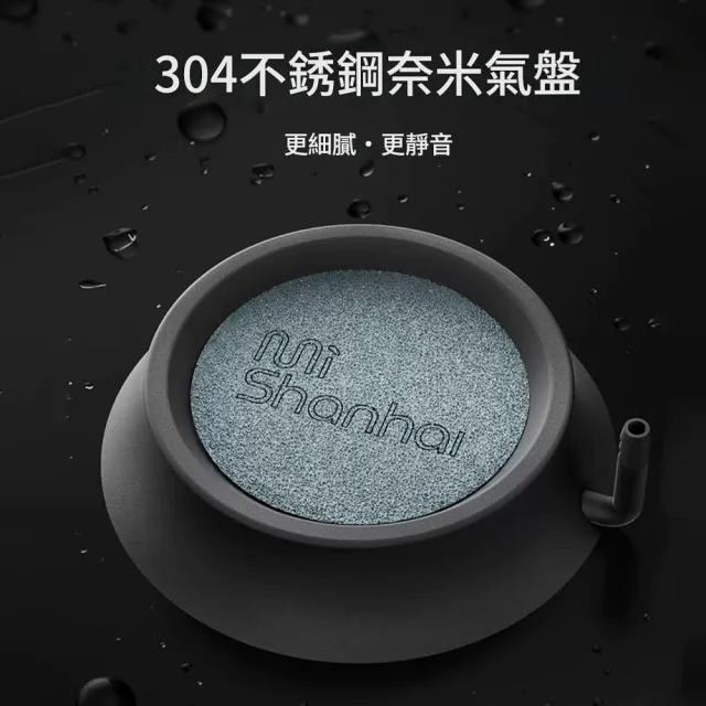 【IPSKY】304不鏽鋼納米氣盤-60mm 細化氧氣盤 魚缸霧化氣泡石 靜音增氧泵配件魚缸造景增氧擴散器