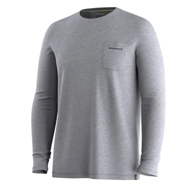 【SmartWool】男 美麗諾羊毛 Merino Wool 塗鴉長Tee(Go Far Bear).圓領長袖T恤/ SW003291
