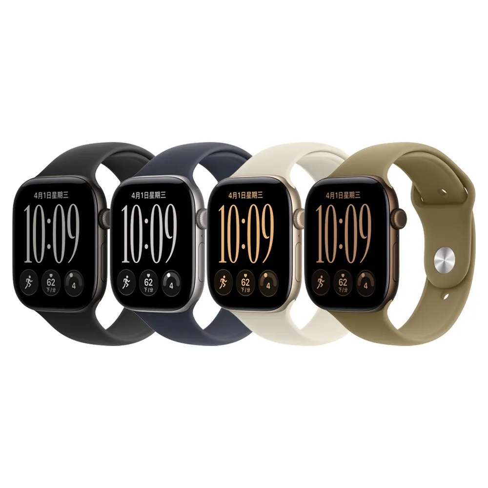 【Apple】Apple Watch Series 12 GPS 46mm (鋁金屬錶殼搭配運動型錶帶)