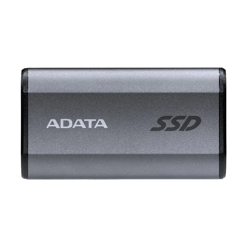 【ADATA 威剛】Elite SE880 2TB 外接式SSD固態硬碟 鈦灰 (附雙介面線材/最高讀寫2000/2000MB/s)