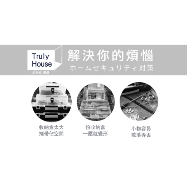 【Truly House】路亞魚餌收納盒 多功能收納盒 戶外 露營 登山 釣魚 磯釣