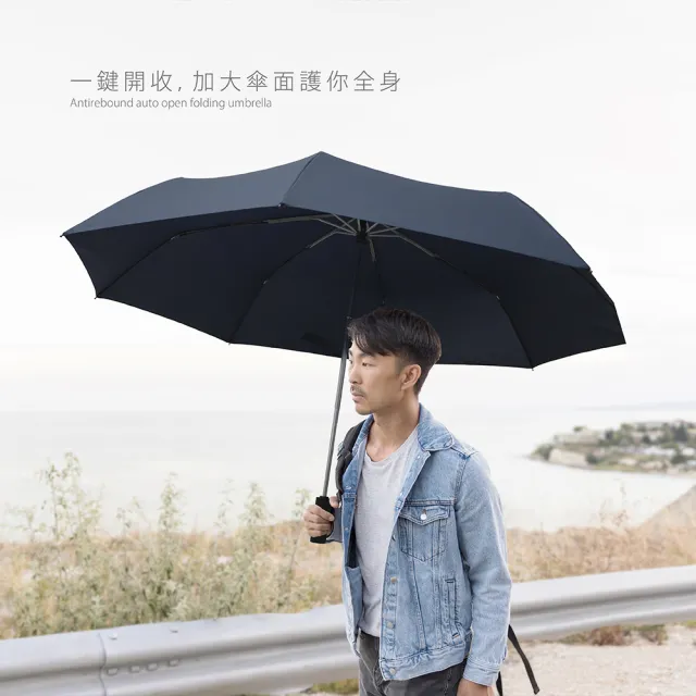 【雨之情】2入組 大大傘面簡約時尚自動傘-雨傘 大傘面 自動傘 自動摺疊