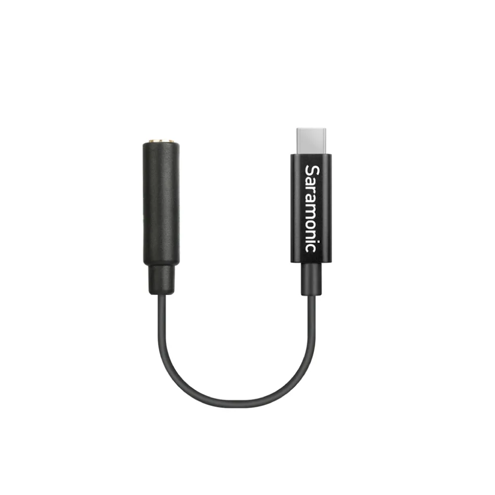 【Saramonic 楓笛】SR-C2007 USB Type-C音源轉接線(勝興公司貨)