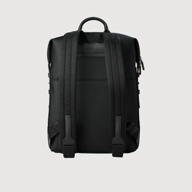 【BRAUN BUFFEL 德國小金牛】尼爾-D 後背包-多色任選(BF592-73-BK/HM) 男包送禮推薦