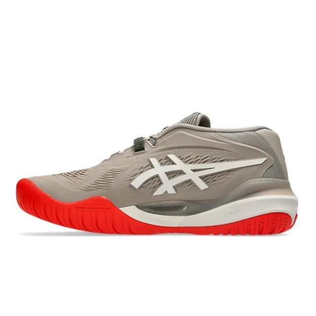 【asics 亞瑟士】GEL-RESOLUTION X 2E 男款 寬楦 網球鞋 1041A487-200 櫻桃番茄紅 底線型 亞洲大師賽