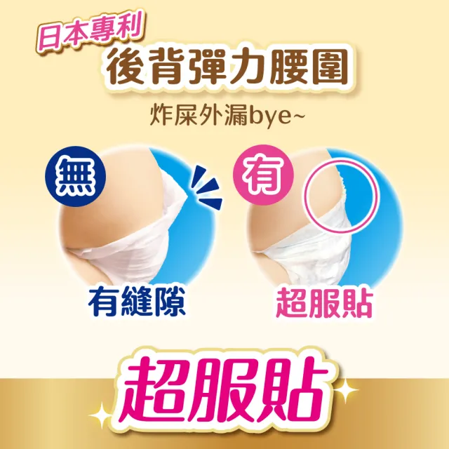 【滿意寶寶】極上呵護紙尿褲NB66片X4包/箱(黏貼型/日本白金/防漏尿布推薦/日本尿布)