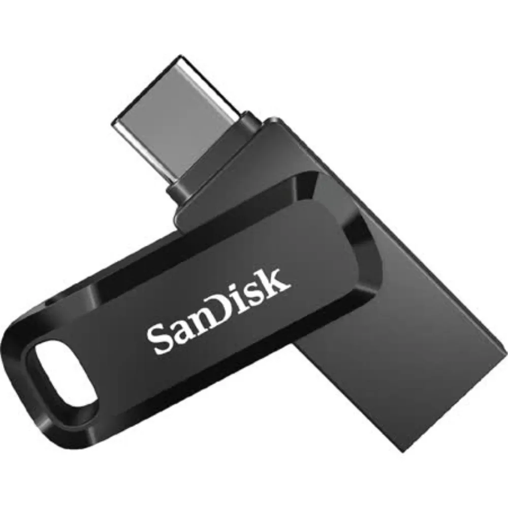 【SanDisk 晟碟】全新版128GB  Ultra Go USB3.2 TYPE-C 雙用隨身碟高速讀取400MB/s 雙用隨身碟