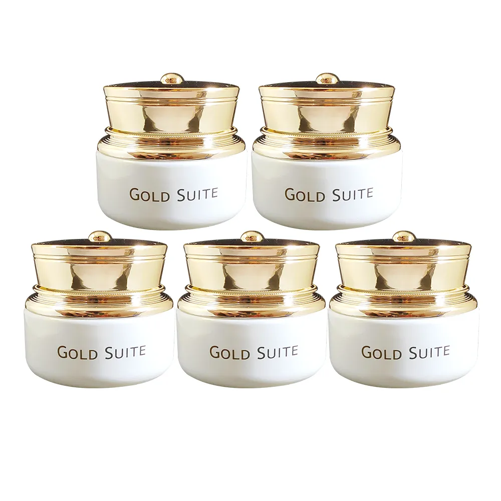 【GOLD SUITE】澤潤透顏粉紅抗老珍珠霜5入組