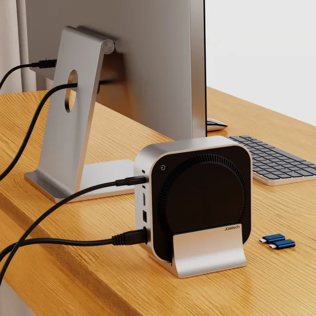 【Jokitech】鋁合金Apple Ｍac mini M4 M5 M6支架 JK-M4A14S(優化散熱 防止滑動和搖晃)