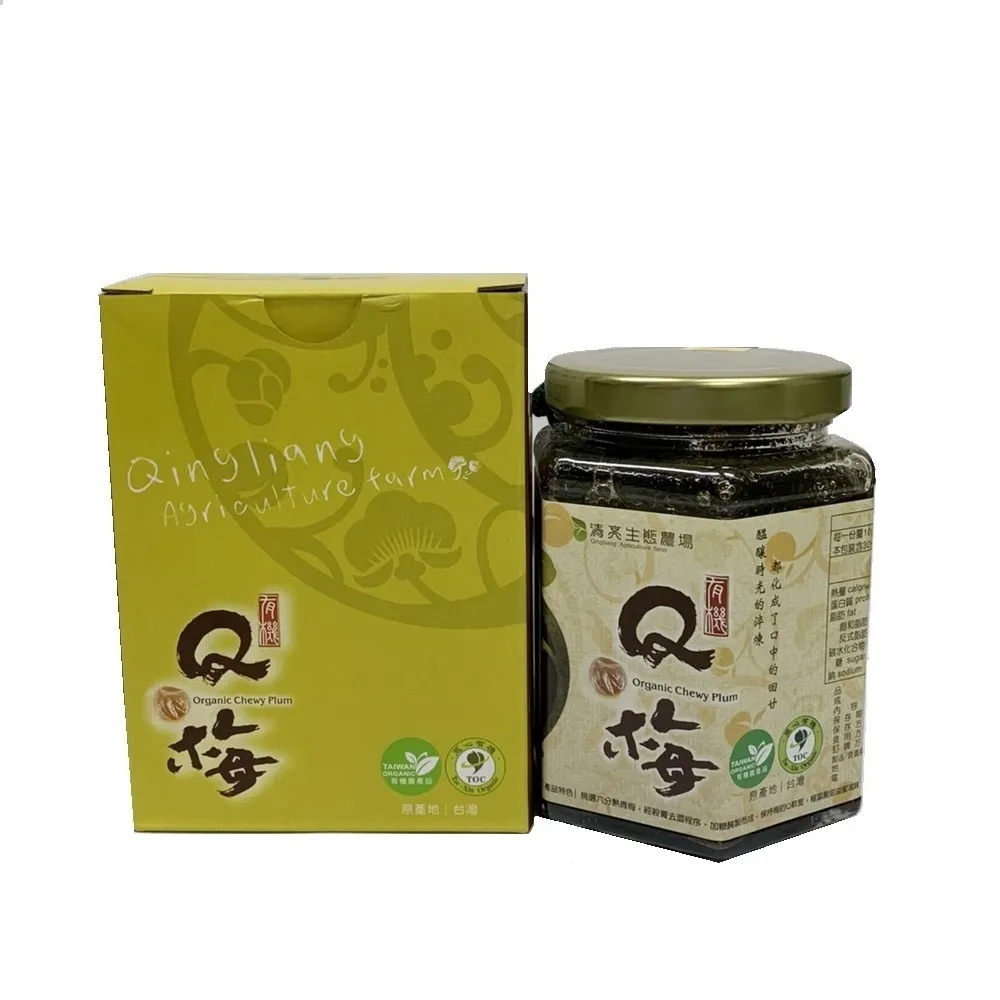 【清亮生態農場】有機Q梅300g